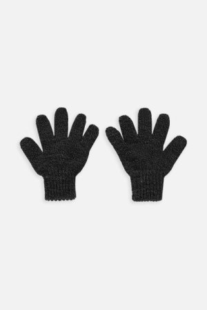 COCCODRILLO pirštuotos pirštinės ACCESSORIES WINTER BOY, graphite, ZC3360307AWB-020 