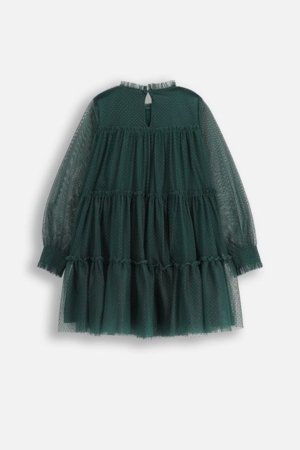 COCCODRILLO suknelė, žalia, ZC5128105EJG-011-152, 152 cm 