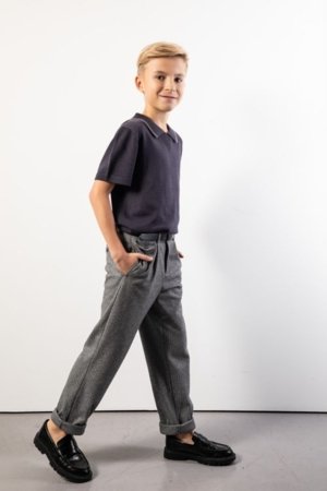 COCCODRILLO kelnės, pilkos, ZC5120102EJB-019-104, 104 cm 