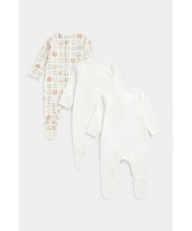 MOTHERCARE šliaužtinukas ilgomis rankovėmis 3 vnt., FC150 