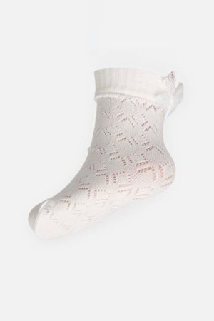 COCCODRILLO kojinės, kreminės, WC6382906TSO-003-019, 16/26 dydis 