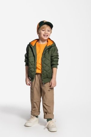 COCCODRILLO striukė OUTERWEAR BOY KIDS, žalia, WC5152701OBK-027-122, 122 cm 
