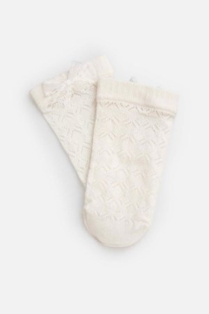 COCCODRILLO kojinės, kreminės, WC6382906TSO-003-019, 16/26 dydis 