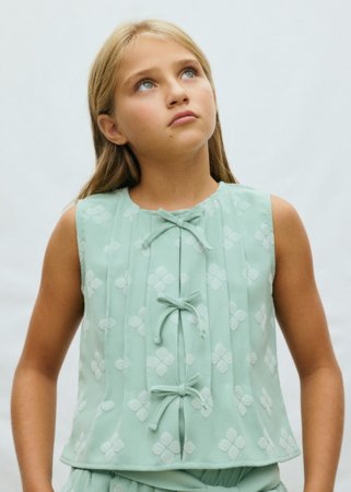 MAYORAL palaidinė, sage, 6.023-39, 157  cm 