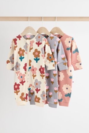 NEXT šliaužtinukas ilgomis rankovėmis, 3vnt., N77691 62-68 