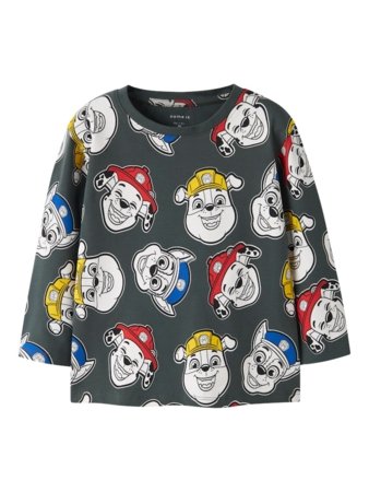 NAME IT PAW PATROL marškinėliai, 13252004-464E4D 92 cm 