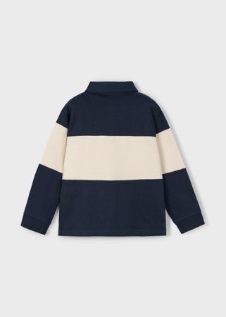 MAYORAL polo marškinėliai ilgomis rankovėmis, navy, 4.121-19, 10 cm 