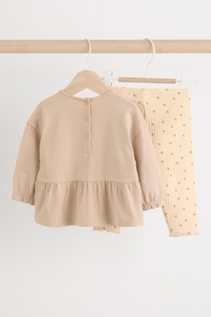 NEXT marškinėliai ilgomis rankovėmis ir tamprės, Q95423 80-86 