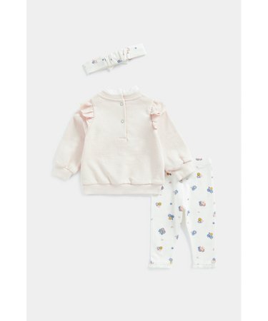 MOTHERCARE džemperis, kelnės ir galvos juosta, FA895 640459