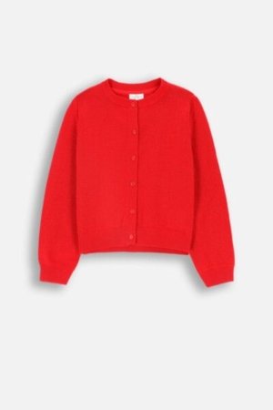 COCCODRILLO megztinis ELEGANT JUNIOR GIRL, raudonas, ZC4172201EJG-009-164, 164 cm 