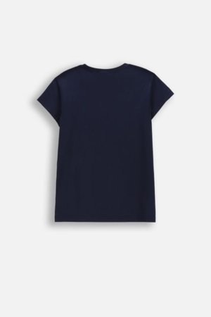 COCCODRILLO marškinėliai trumpomis rankovėmis, tamsiai mėlyni, WC6143210VGA-015-158, 158 cm 