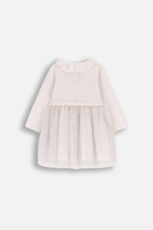 COCCODRILLO suknelė ELEGANT BABY GIRL, ecru, ZC4129402EBG-003-098, 98 cm 