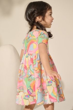 NEXT suknelė trumpomis rankovėmis, AG9785, 110-116