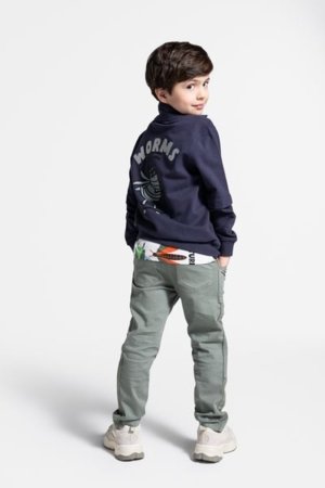 COCCODRILLO kelnės SAGE TIME BOY KIDS, žalios, WC5119101SBK-027-122, 122 cm 
