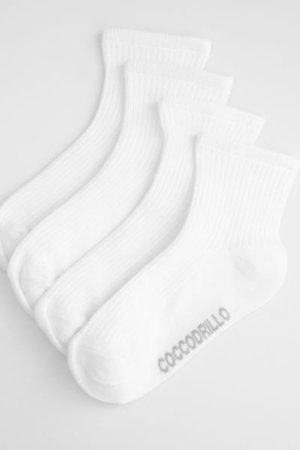 COCCODRILLO kojinės SOCKS GIRL, baltos, WC5383207SOG-001-036, 36 cm 