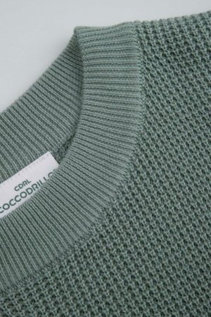 COCCODRILLO megztinis, žalias, WC6172101CSB-011-140, 140 cm 