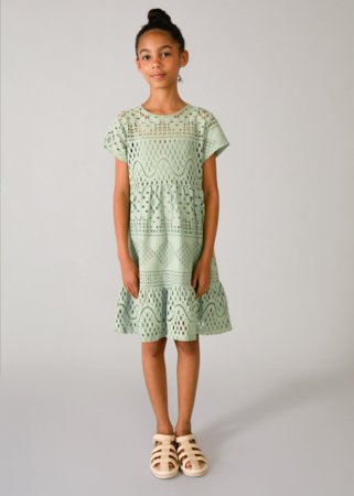 MAYORAL suknelė, sage, 6.904-94, 140 cm 