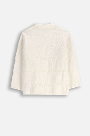 COCCODRILLO megztinis, kreminis, ZC5172102EPG-003-116, 116 cm 