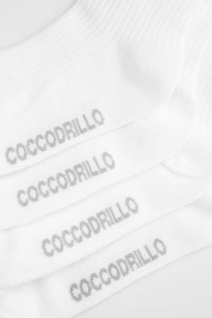 COCCODRILLO kojinės SOCKS GIRL, baltos, WC5383207SOG-001-036, 36 cm 