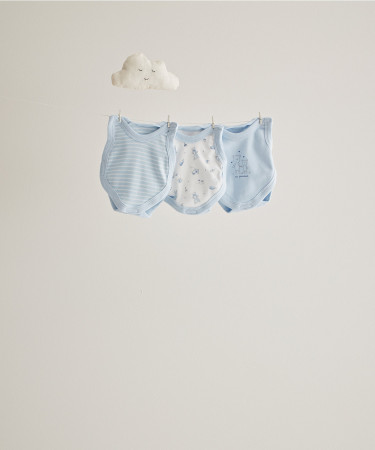 MOTHERCARE smėlinukas be rankovių 3vnt. 56 854369 854366