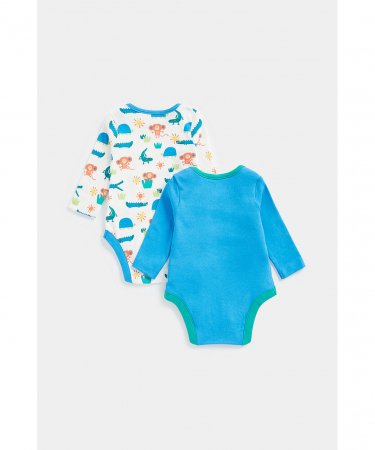 MOTHERCARE smėlinukas ilgomis rankovėmis, 2 vnt., EB677 623964