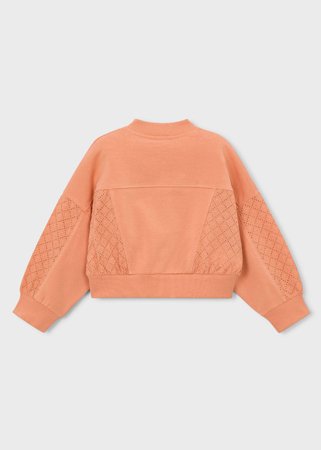 MAYORAL susegamas džemperis, peach, 3.456-35, 104  cm 