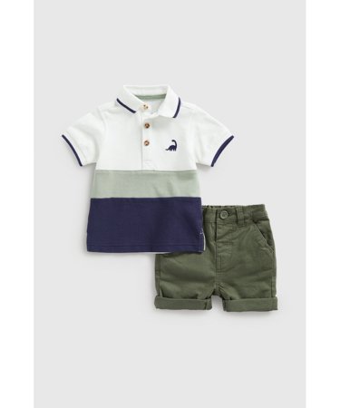 MOTHERCARE marškinėliai trumpomis rankovėmis ir šortai, HD079 