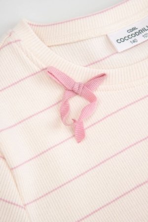 COCCODRILLO marškinėliai trumpomis rankovėmis, rožiniai, WC6143205HGJ-033-134, 134 cm 