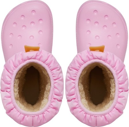 CROCS žieminiai sniego batai, rožiniai, 207683-6XQ, 24 dydis 