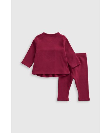 MOTHERCARE marškinėliai ilgomis rankovėmis ir tamprės, JM835 86 