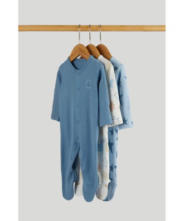 MOTHERCARE šliaužtinukas ilgomis rankovėmis 3 vnt., AW87901 86 cm 