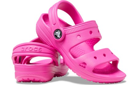 CROCS basutės, rožinės, 207537-6UB 