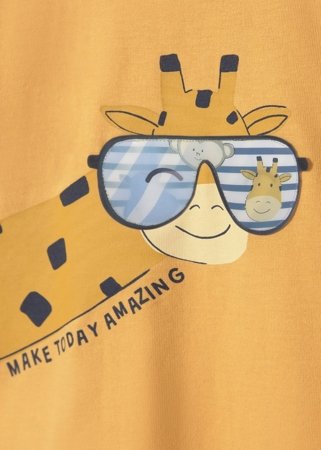 MAYORAL marškinėliai trumpomis rankovėmis, peach, 1.009-93, 98  cm 