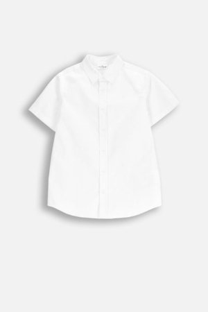 COCCODRILLO marškiniai ilgomis rankovėmis ELEGANT JUNIOR BOY, balti, WC5136202EJB-001-164, 164 cm 