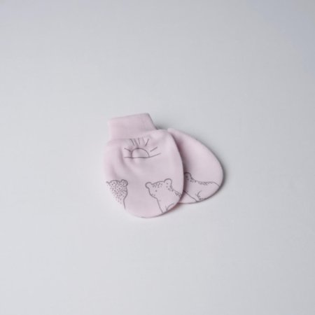 VILAURITA pirštinės NIMI, rožinės, art 1147, 0-1 mėn 