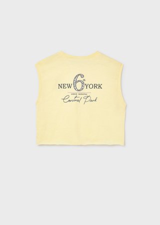 MAYORAL marškinėliai be rankovių, vanilla, 6.014-93, 152  cm 