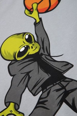 COCCODRILLO marškinėliai trumpomis rankovėmis, pilki, WC6143209VBA-019-134, 134 dydis 