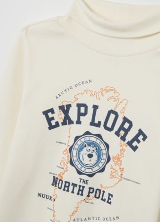 OVS marškinėliai ilgomis rankovėmis aukštu kaklu, cm, 002491079 