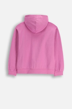 COCCODRILLO džemperis su gobtuvu, rožinis, cm 