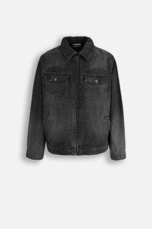 COCCODRILLO džinsinis švarkas, pilkas, WC6152301CJB-019-134, 134 cm 