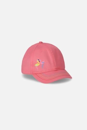 COCCODRILLO kepurė ACCESSORIES SUMMER GIRL, rožinė, WC5364207ALG-007-054, 54 cm 