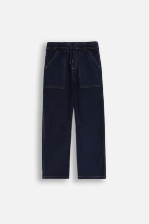 COCCODRILLO kelnės, mėlynos, cm 