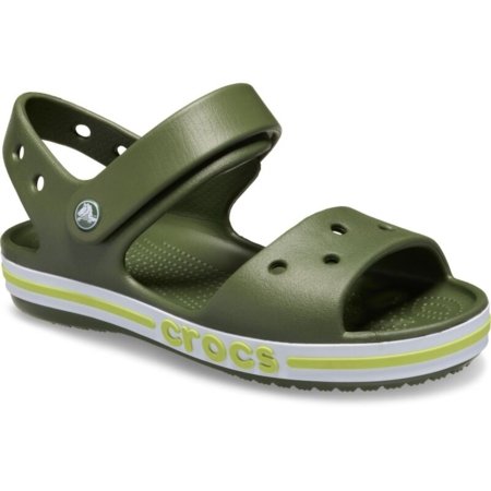 CROCS šlepetės BAYABAND, žalios, 211055-309, 22 dydis 