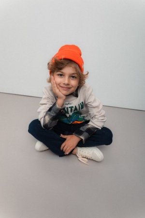 COCCODRILLO marškinėliai, kreminiai, cm 