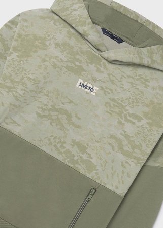 MAYORAL džemperis su gobtuvu, lichen, 6.411-56, cm 