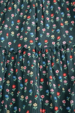 COCCODRILLO suknelė FROSTING PUDDLE GIRL KIDS, žalia, cm 