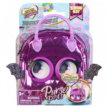 PURSE PETS mini rankinė Šikšnosparnis, 6064314 