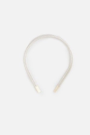 COCCODRILLO plaukų lankelis, baltas, WC6311912PBJ-001-000,  