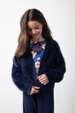 COCCODRILLO megztinis ACADEMY GIRL JUNIOR, mėlynas, ZC5172201AGJ-015-146, 146 cm 