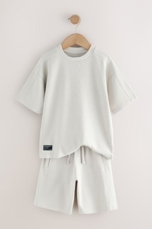 NEXT marškinėliai trumpomis rankovėmis ir šortai, AG3516, 140 cm